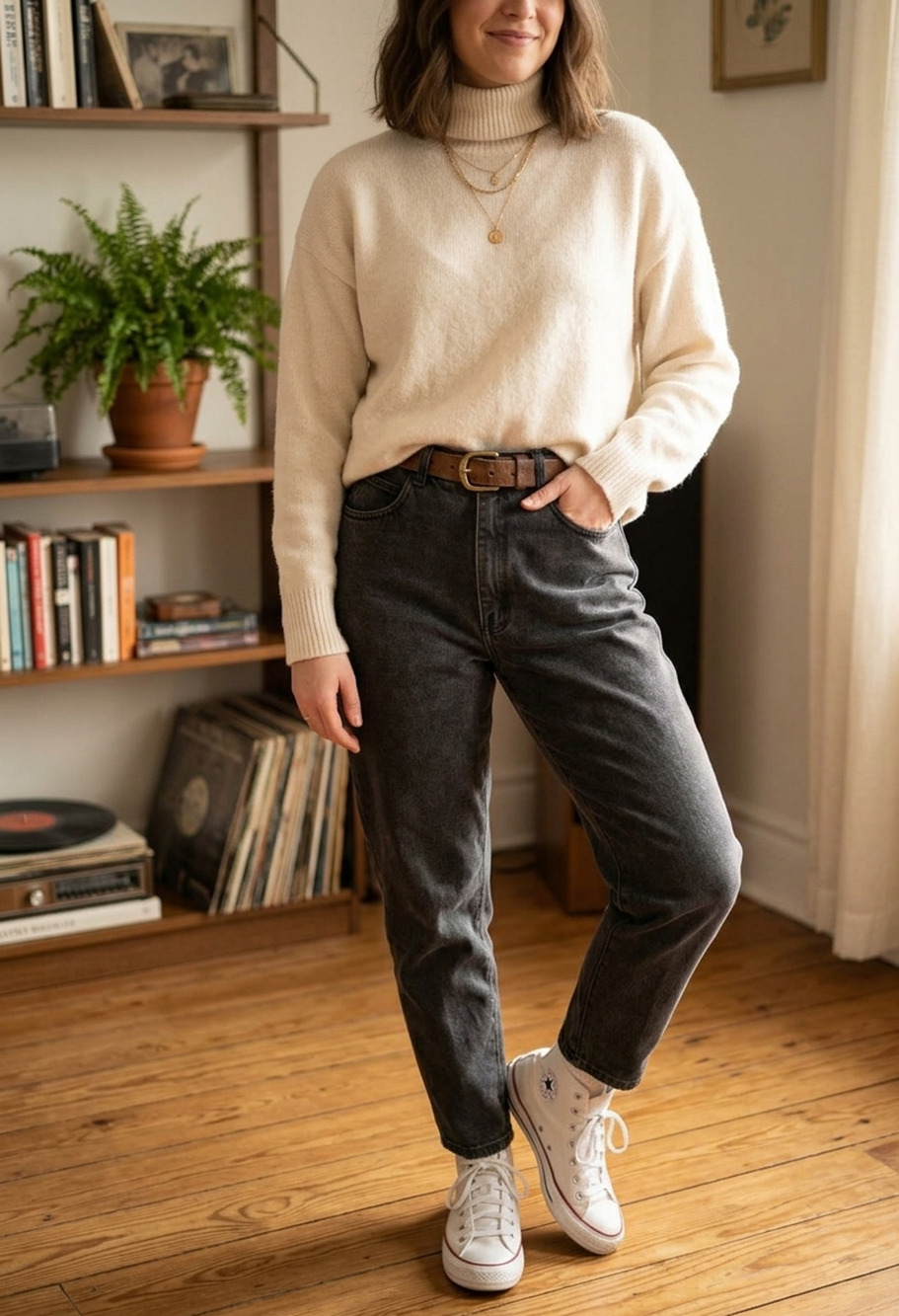 Vtg 80s 90s Rio Stephen Mardon High Waisted Black Wash Tapered‎ Mom Jeans Sz 11